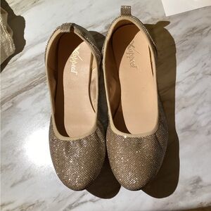 Xappeal Sparkling Ballet Flats - gold